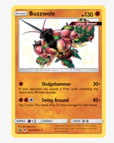 Hidden Fates Buzzwole   Src Data - Pokemon Cards Hidden Fates, HD Png Download, Transparent PNG